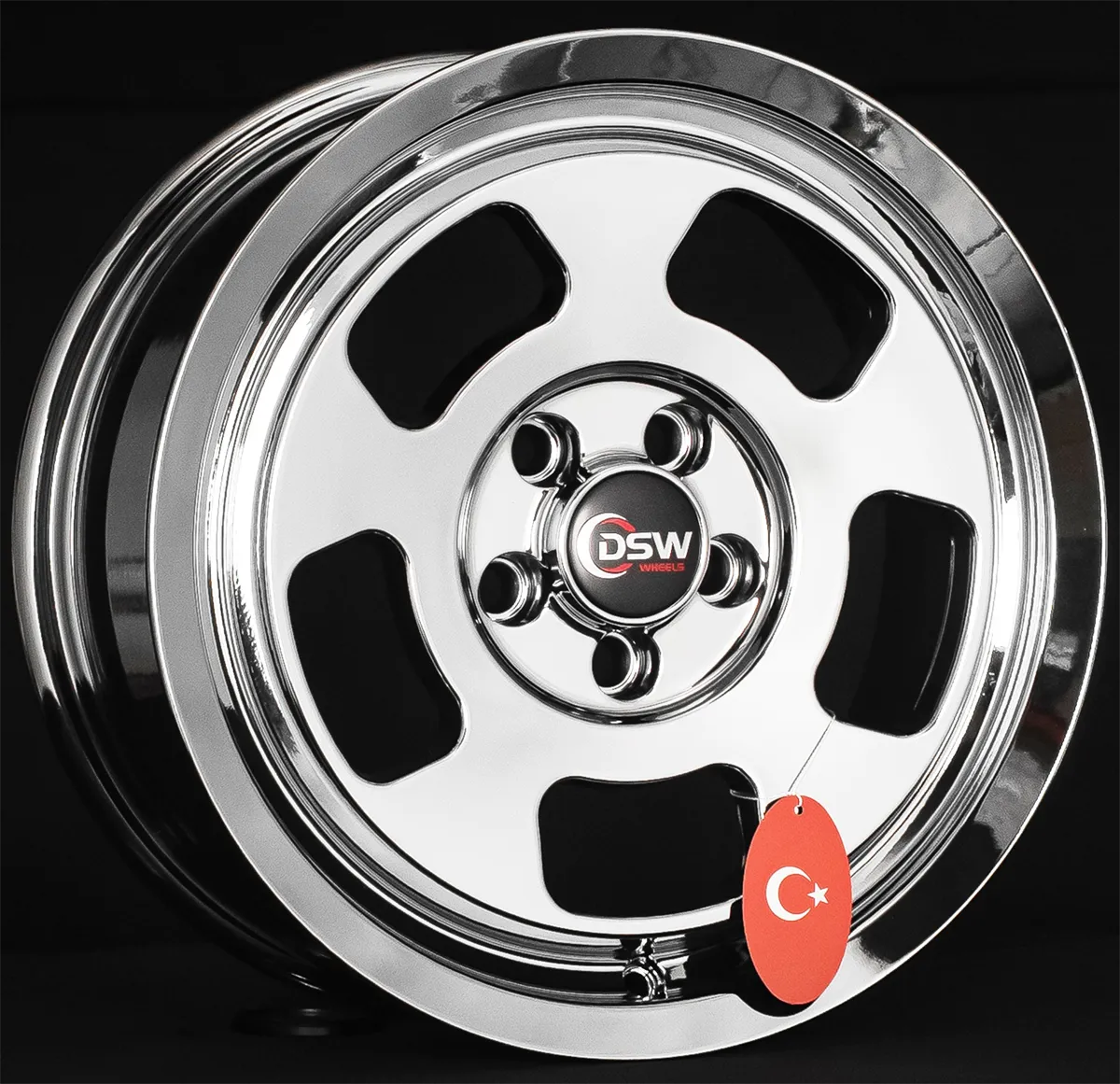 5X98 6.5X15 RC-426 ET35 58.1 CHROME 1